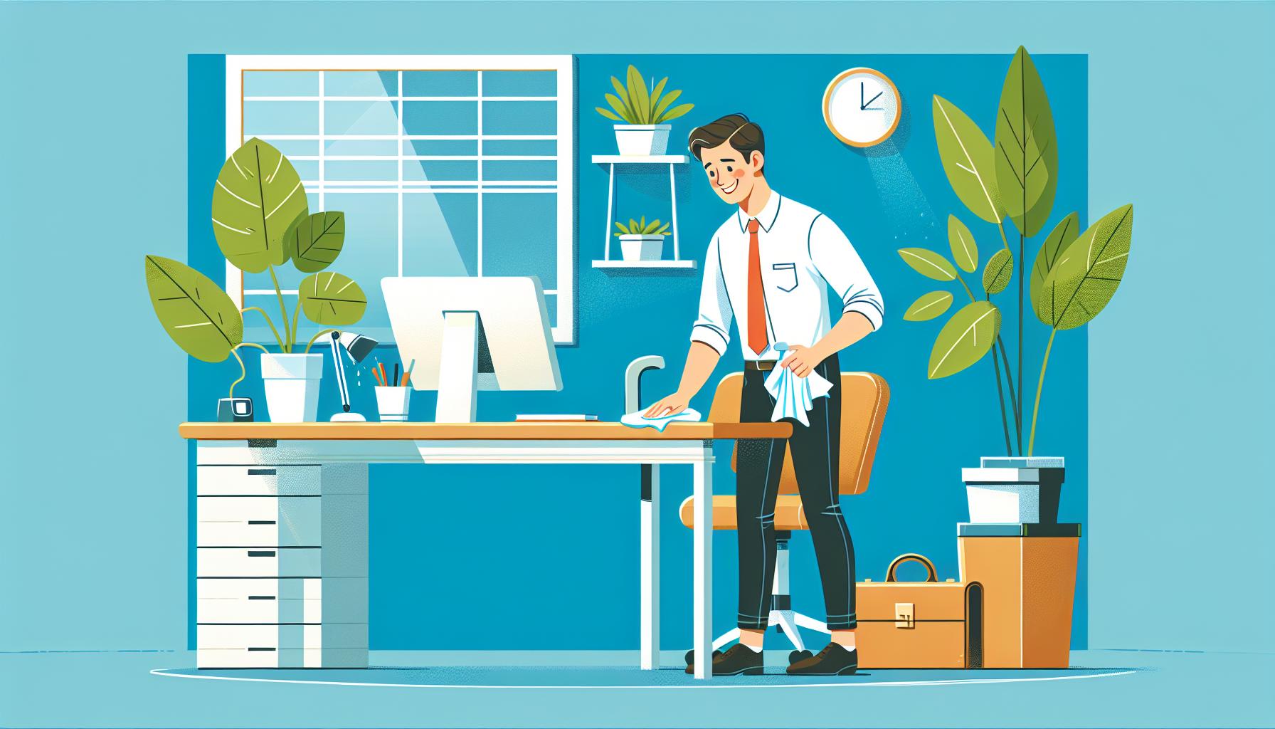how office cleaning boosts productivity