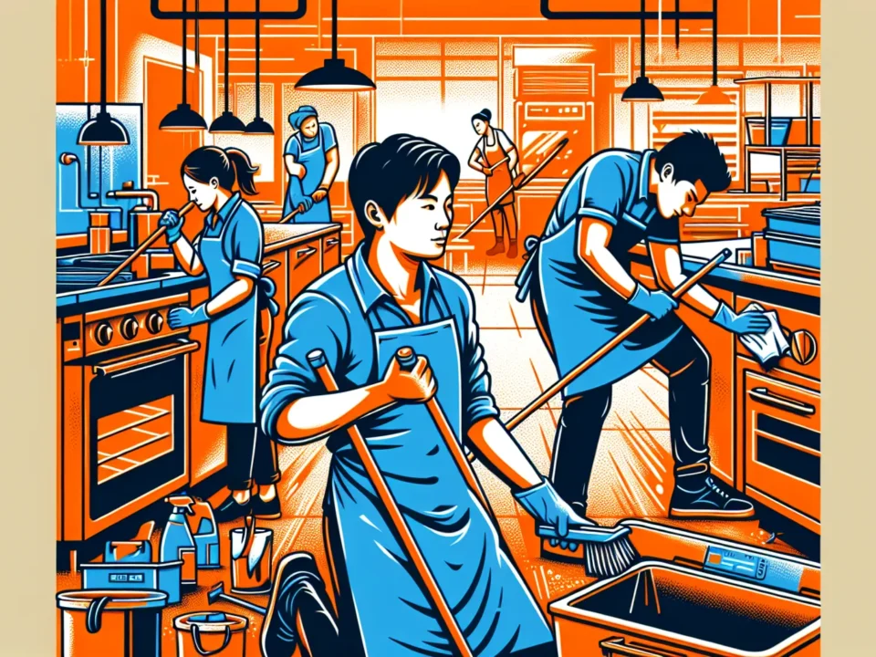 Commercial Kitchen Deep Cleaning