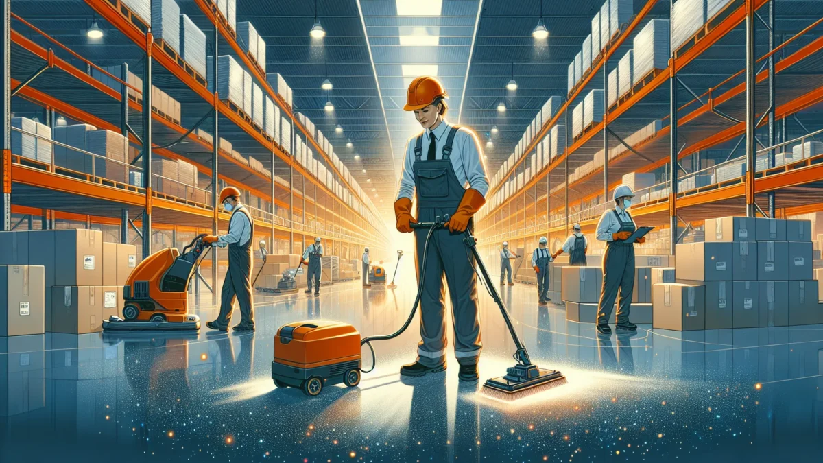 industrial warehouse cleaning tips
