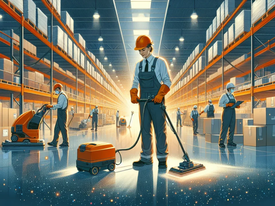 industrial warehouse cleaning tips